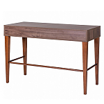 Стол письменный из массива бука с 2-мя ящиками серый Wenge Light варинант исполнения - 3 | Loft Concept во Владивостоке