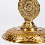 Кофейный стол из металла с круглой столешницей Table Gold Metal варинант исполнения - 3 | Loft Concept во Владивостоке