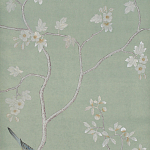 Обои ручная роспись Badminton Mercury Grey варинант исполнения - 2 | Loft Concept во Владивостоке