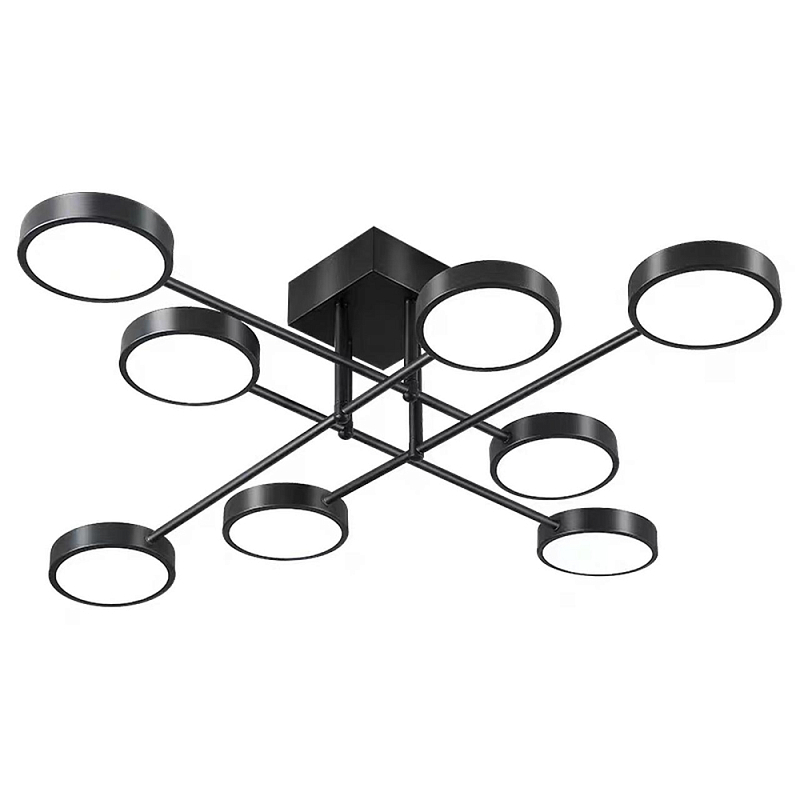 Потолочный светильник светодиодный черный Bendik Lighting Белый Черный Потолочный светильник светодиодный черный Bendik Lighting Белый Черный во Владивостоке | Loft Concept