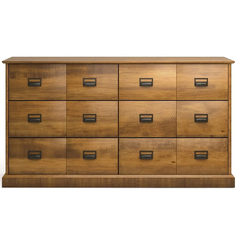 Деревянный комод с 6-ю ящиками Blanton Chest of Drawers Древесина Коричневый Деревянный комод с 6-ю ящиками Blanton Chest of Drawers Древесина Коричневый во Владивостоке | Loft Concept