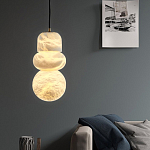 Подвесной светильник с фигурными плафонами Stone Triad варинант исполнения - 3 | Loft Concept во Владивостоке