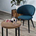 Стол журнальный круглый в стиле лофт Urban Style Space 2 варинант исполнения - 3 | Loft Concept во Владивостоке