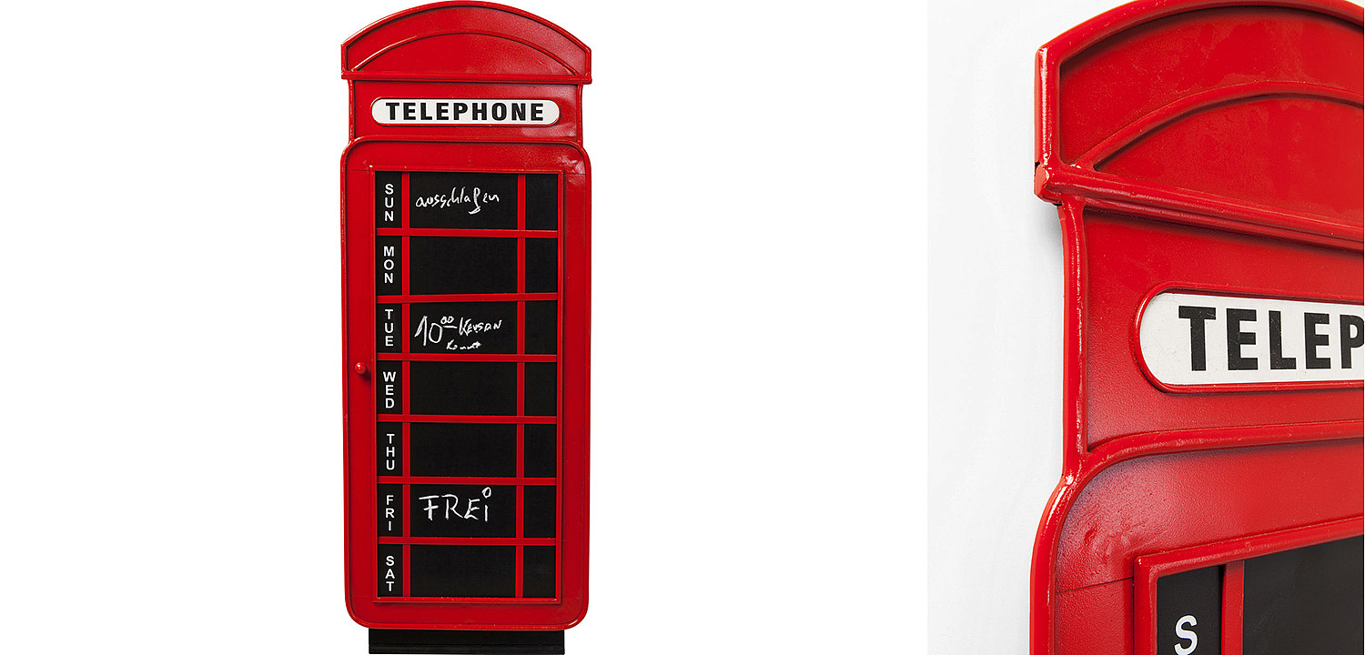 Магнитная доска Red Telephone Box Магнитная доска Red Telephone Box - Loft-Concept во Владивостоке
