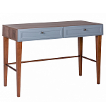 Стол письменный из массива бука с 2-мя ящиками серый Wenge Light варинант исполнения - 1 | Loft Concept во Владивостоке