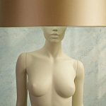Лампа MANNEQUIN LAMP с абажуром изгибы тела варинант исполнения - 8 | Loft Concept во Владивостоке