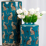Ваза фарфоровая с крышкой Leopard Ccollection варинант исполнения - 4 | Loft Concept во Владивостоке