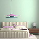 Подвесной вязаный светильник в двухцветном исполнении «Двойной Токио»  варинант исполнения - 1 | Loft Concept во Владивостоке