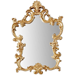 Настенное зеркало Callero Golden Mirror варинант исполнения - 1 | Loft Concept во Владивостоке