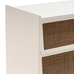 Комод с 3-мя ящиками из ротанга Blais Cream Wicker Furniture варинант исполнения - 5 | Loft Concept во Владивостоке