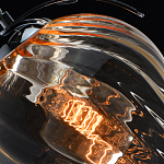 Подвесной светильник со стеклянном плафоном в форме бокала Kaleido варинант исполнения - 10 | Loft Concept во Владивостоке