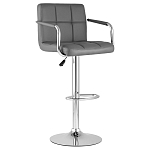 Барный стул с подлокотниками Honory Grey варинант исполнения - 1 | Loft Concept во Владивостоке