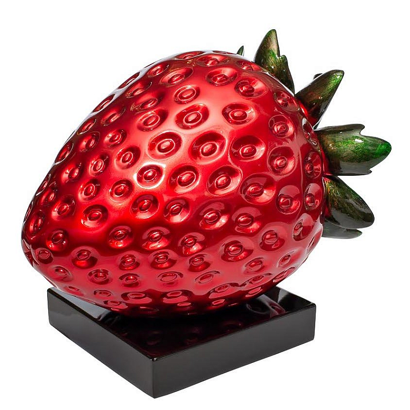 Статуэтка Strawberry Красный Черный Статуэтка Strawberry Красный Черный во Владивостоке | Loft Concept
