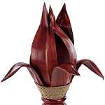 Настольная лампа красная INDONESIAN LAMPS варинант исполнения - 2 | Loft Concept во Владивостоке