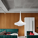 Подвесной вязаный белый светильник «Лампа Марракеша» варинант исполнения - 4 | Loft Concept во Владивостоке