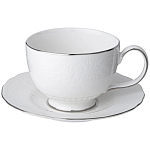 Чайный набор белый из фарфора на 6 персон 12 предметов 280 мл Garden Whisper Porcelain Set  варинант исполнения - 1 | Loft Concept во Владивостоке