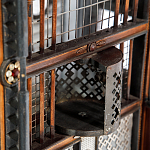 Декоративная антикварная клетка Wise Raven варинант исполнения - 4 | Loft Concept во Владивостоке