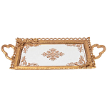 Поднос декоративный бронзовый Mirror Surface Bronze варинант исполнения - 1 | Loft Concept во Владивостоке