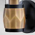 Бра для ванных комнат с прозрачным стеклянным плафоном в форме цилиндра Hinkley варинант исполнения - 15 | Loft Concept во Владивостоке