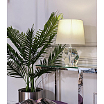 Настольная лампа с кремовым абажуром на граненном основании Crystal Facets варинант исполнения - 1 | Loft Concept во Владивостоке