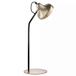 Настольная лампа с плафоном в форме купола в сочетании черного и золотистого цвета Minimalist Execution варинант исполнения - 3 | Loft Concept во Владивостоке