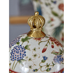 Шкатулка в форме яйца на величественных львах из фарфора с бронзовыми элементами Eden Garden варинант исполнения - 5 | Loft Concept во Владивостоке