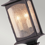 Настенный фонарь в форме фонаря со стеклом с эффектом пузырьков воздуха Feiss варинант исполнения - 5 | Loft Concept во Владивостоке