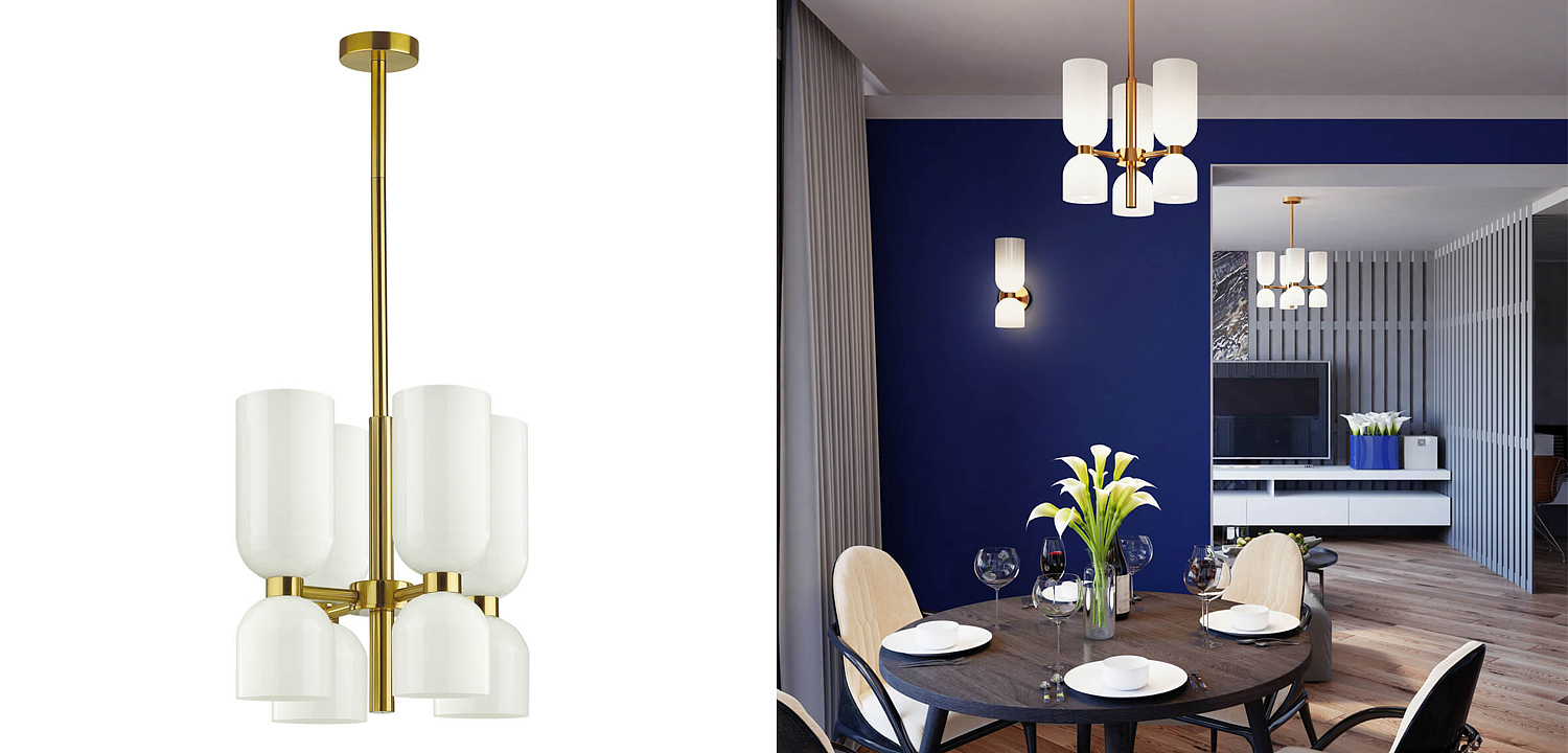 Люстра Lightmaker Studio Edie Chandelier 4 Люстра Lightmaker Studio Edie Chandelier 4 - Loft-Concept во Владивостоке