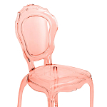 Прозрачный стул розовый LOUIS GHOST CHAIR Pink варинант исполнения - 4 | Loft Concept во Владивостоке
