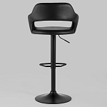 Барный стул черного цвета Strohach варинант исполнения - 4 | Loft Concept во Владивостоке