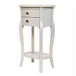 Белая тумба на фигурных ножках Shelby варинант исполнения - 2 | Loft Concept во Владивостоке