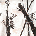 Обои ручная роспись Bamboo Quicksilver on Tarnished Silver gilded paper варинант исполнения - 2 | Loft Concept во Владивостоке