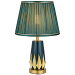 Настольная лампа с абажуром Femia Green Gold Table Lamp варинант исполнения - 1 | Loft Concept во Владивостоке