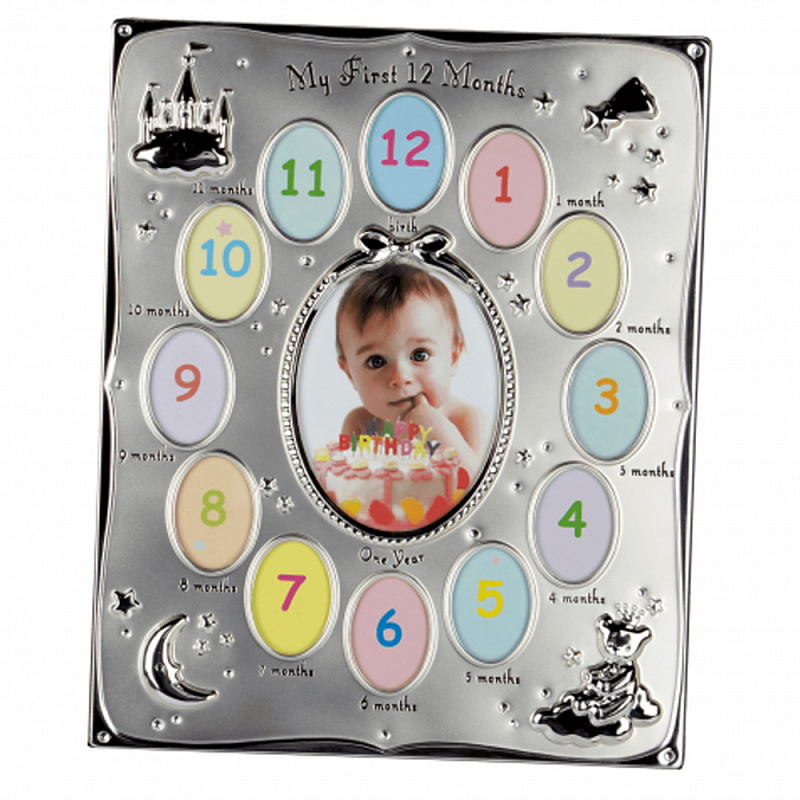 Фоторамка детская Childhood Corner Watch 13 фото Серебристый Фоторамка детская Childhood Corner Watch 13 фото Серебристый во Владивостоке | Loft Concept