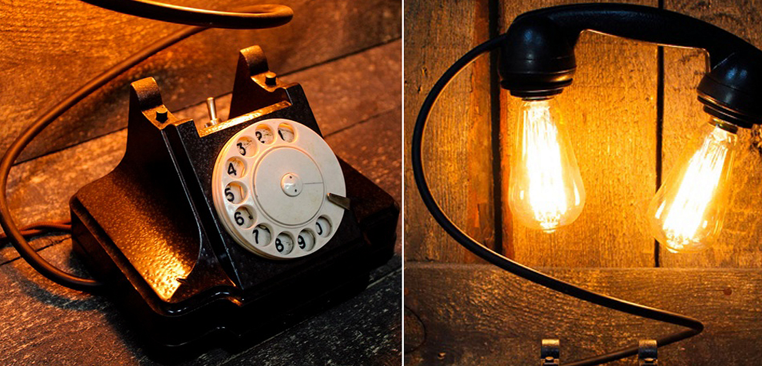 Настольная лампа Soviet Telephone II Настольная лампа Soviet Telephone II - Loft-Concept во Владивостоке