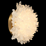 Бра из натурального горного хрусталя Harmonious Crystal Circles варинант исполнения - 1 | Loft Concept во Владивостоке