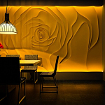 Барельеф ROSE варинант исполнения - 2 | Loft Concept во Владивостоке