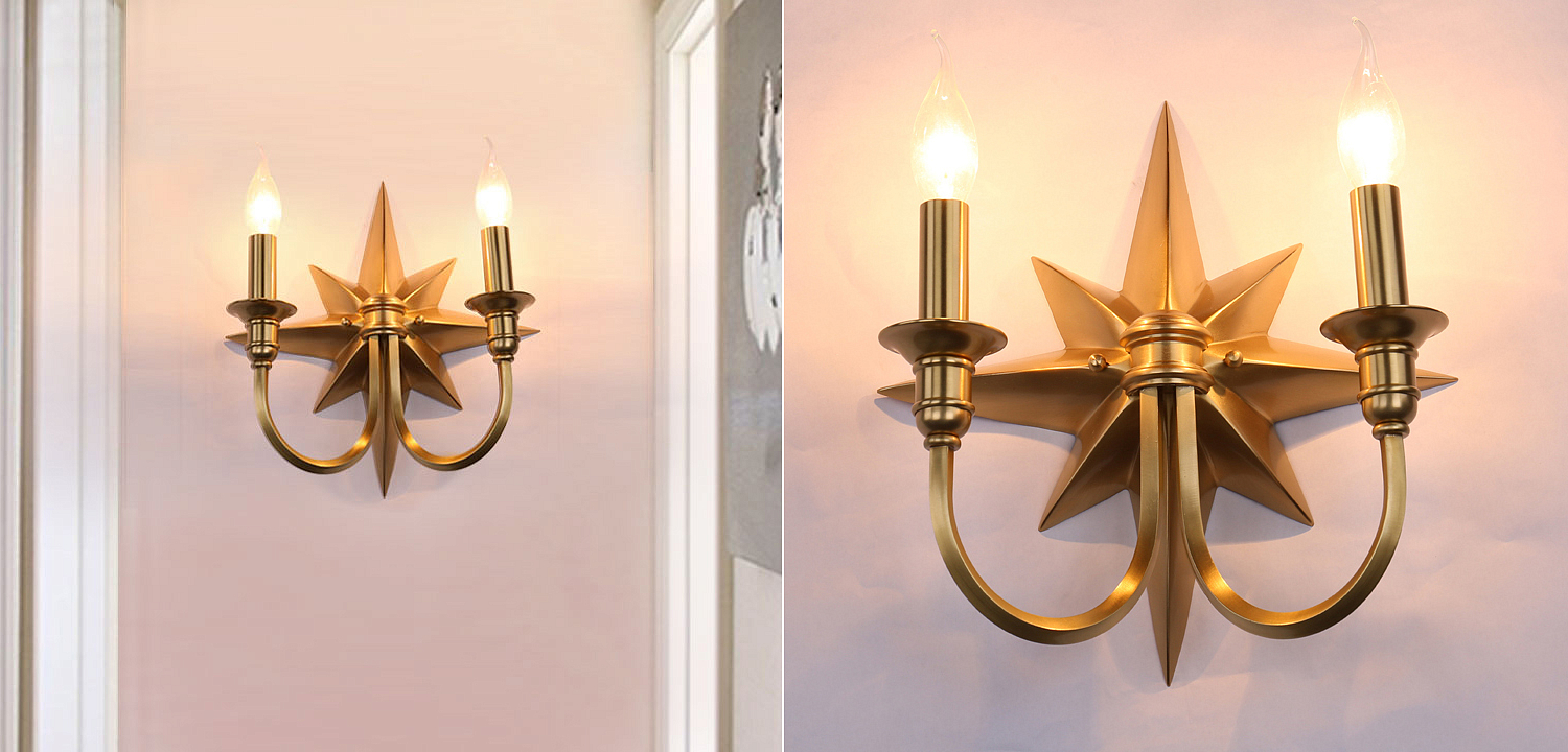 Бра Base Star Wall lamp Double Бра Base Star Wall lamp Double - Loft-Concept во Владивостоке