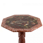 Кофейный стол из натуральных камней Лемезит и Яшма Natural Stone Tables варинант исполнения - 22 | Loft Concept во Владивостоке