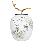 Декоративная ваза белая Serengeti варинант исполнения - 1 | Loft Concept во Владивостоке