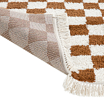 Ковер с шахматным принтом Chess Layout с эффектом шерсти варинант исполнения - 5 | Loft Concept во Владивостоке