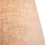 Люстра с белым каркасом и тканевыми абажурами Natural Stems варинант исполнения - 3 | Loft Concept во Владивостоке