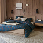 Черное матовое бра с декором под кожу Chestery варинант исполнения - 4 | Loft Concept во Владивостоке