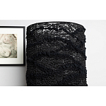 Напольная лампа черная с текстильными элементами "ЯРВИ" варинант исполнения - 3 | Loft Concept во Владивостоке