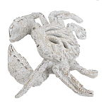 Статуэтка краб с детализированной текстурой в белом цвете Marine Accessories варинант исполнения - 2 | Loft Concept во Владивостоке