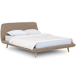 Кровать с мягким изголовьем Palmer Bed варинант исполнения - 16 | Loft Concept во Владивостоке