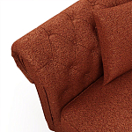 Мебельная ткань Шенилл терракотовый цвет 138 см T4-44 варинант исполнения - 9 | Loft Concept во Владивостоке