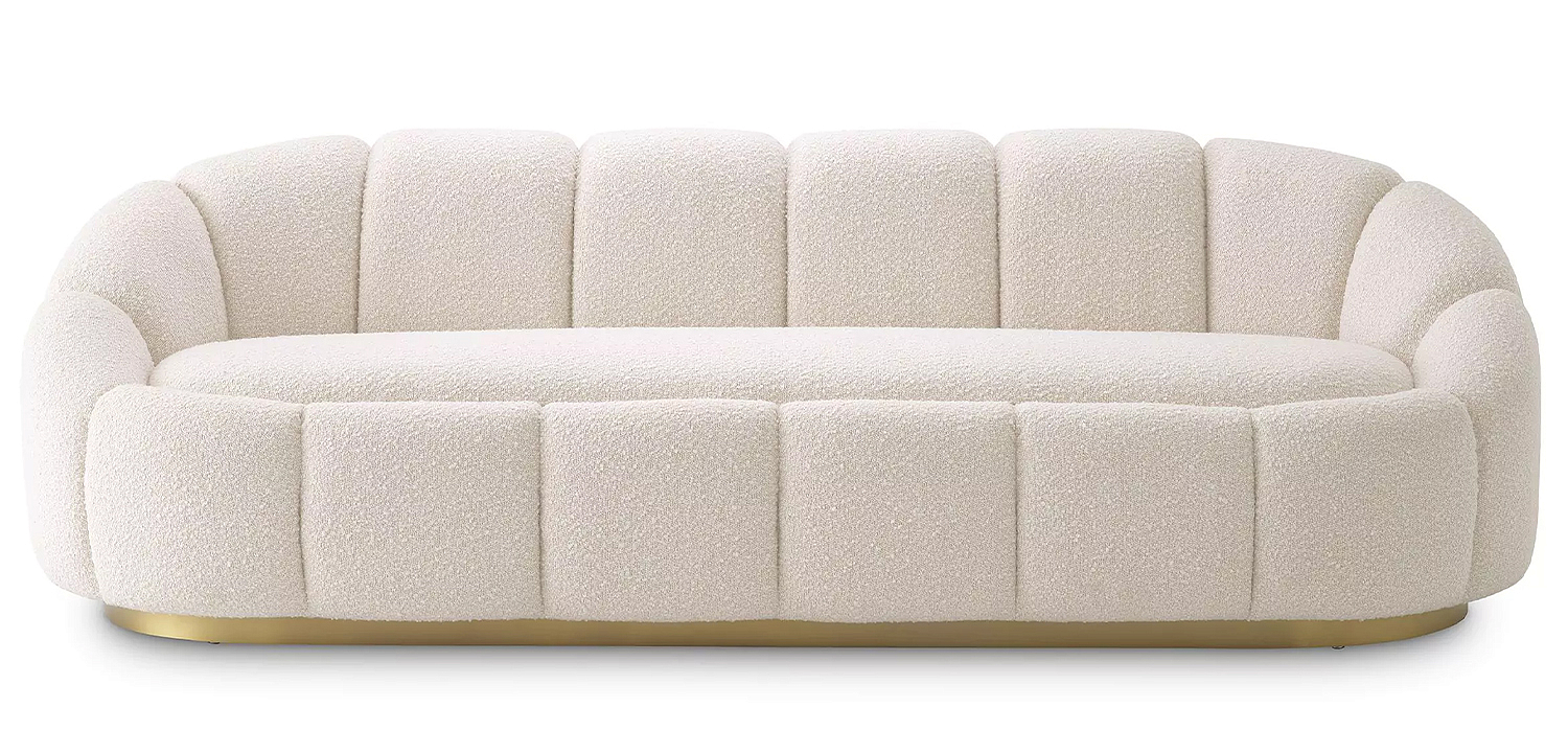 Диван Eichholtz Sofa Inger Boucle Cream Диван Eichholtz Sofa Inger Boucle Cream - Loft-Concept во Владивостоке