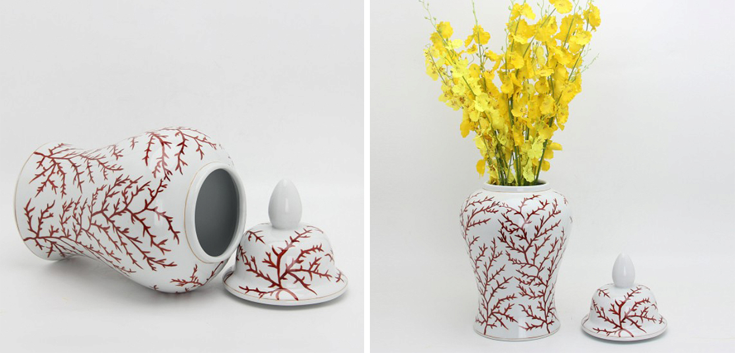 Ваза White Vase Branches Ваза White Vase Branches - Loft-Concept во Владивостоке
