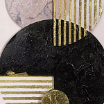 Панно декоративное с объемным эффектом Asymmetry варинант исполнения - 4 | Loft Concept во Владивостоке